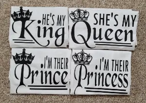 King Queen Prince Princess