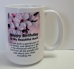 Happy Birthday to my beautiful Aunt