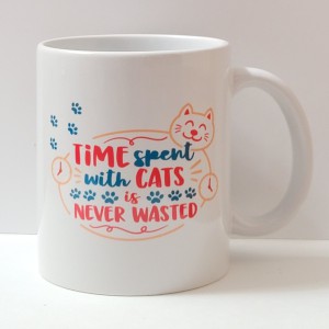 time spent with cats is never wasted