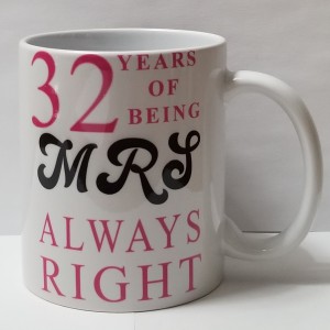 32 years of being mr right
