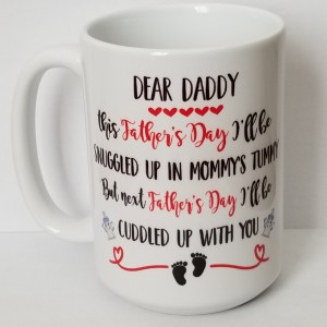 Dear Daddy This Father_s Day I Will Be Snuggled Up In Mommy’s Tummy
