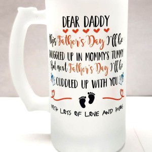 Dear Daddy This father_s day Snuggled up in mommy_s tummy