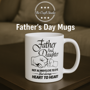 Father and daughter not always eye to eye but always heart to heart