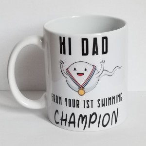 Hi Dad From Your First Swimming Champion