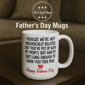 I realized we are not biologically related