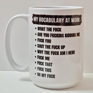 my vocabulary at work