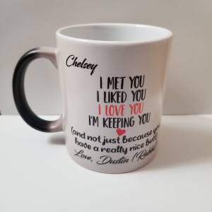 i met you i liked you i love you