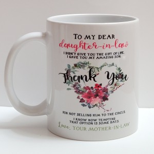 To my dear daughter-in-law