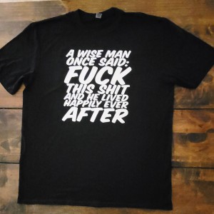 A wise man once said