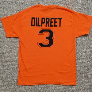 Jersey Game Number and name