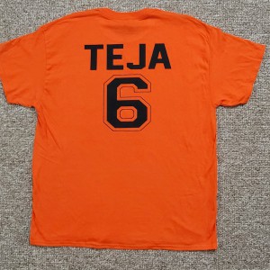 Jersey Game Number and name