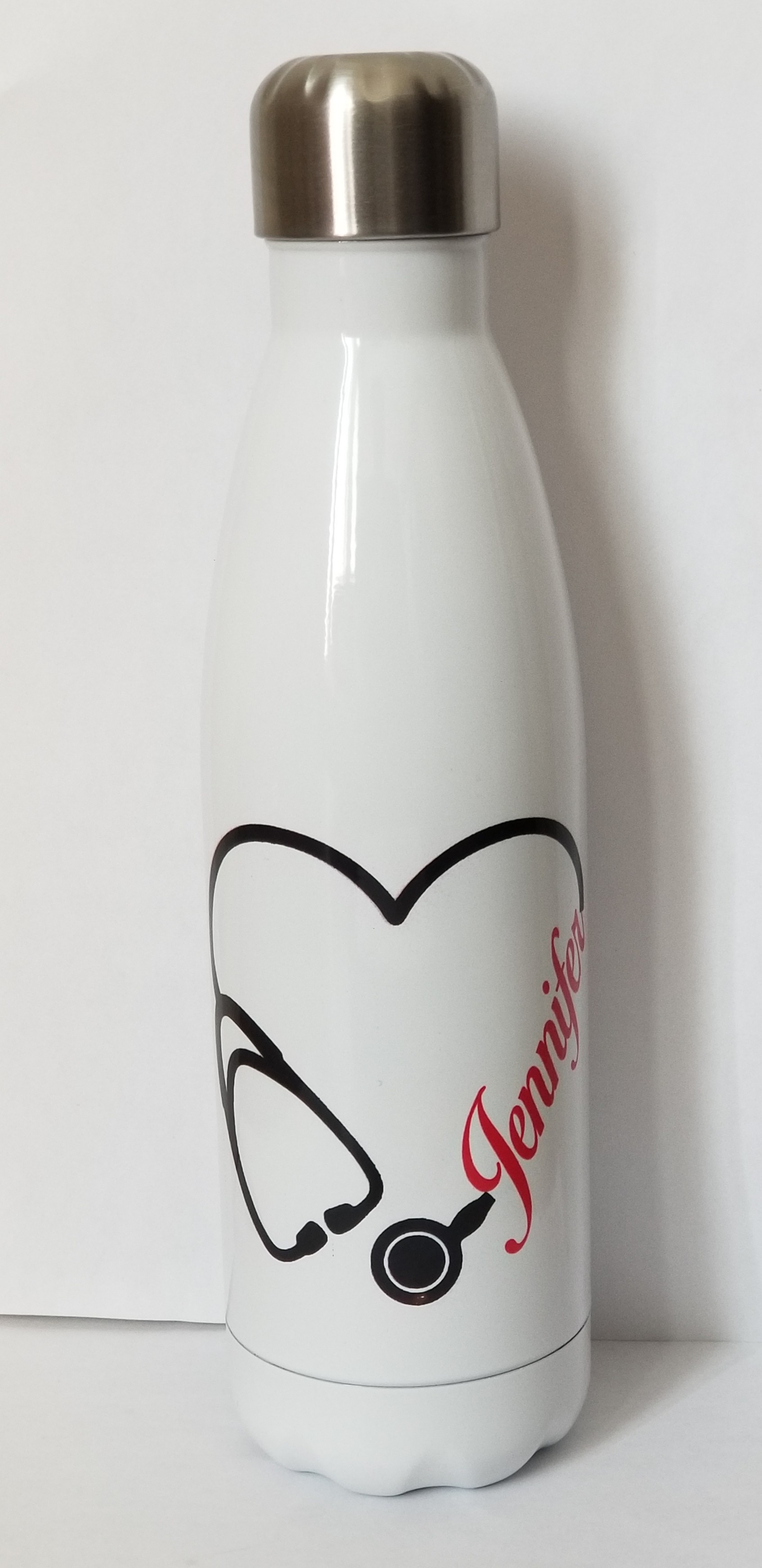 17oz  500 ml STAINLESS STEEL COKE SHAPED BOTTLE