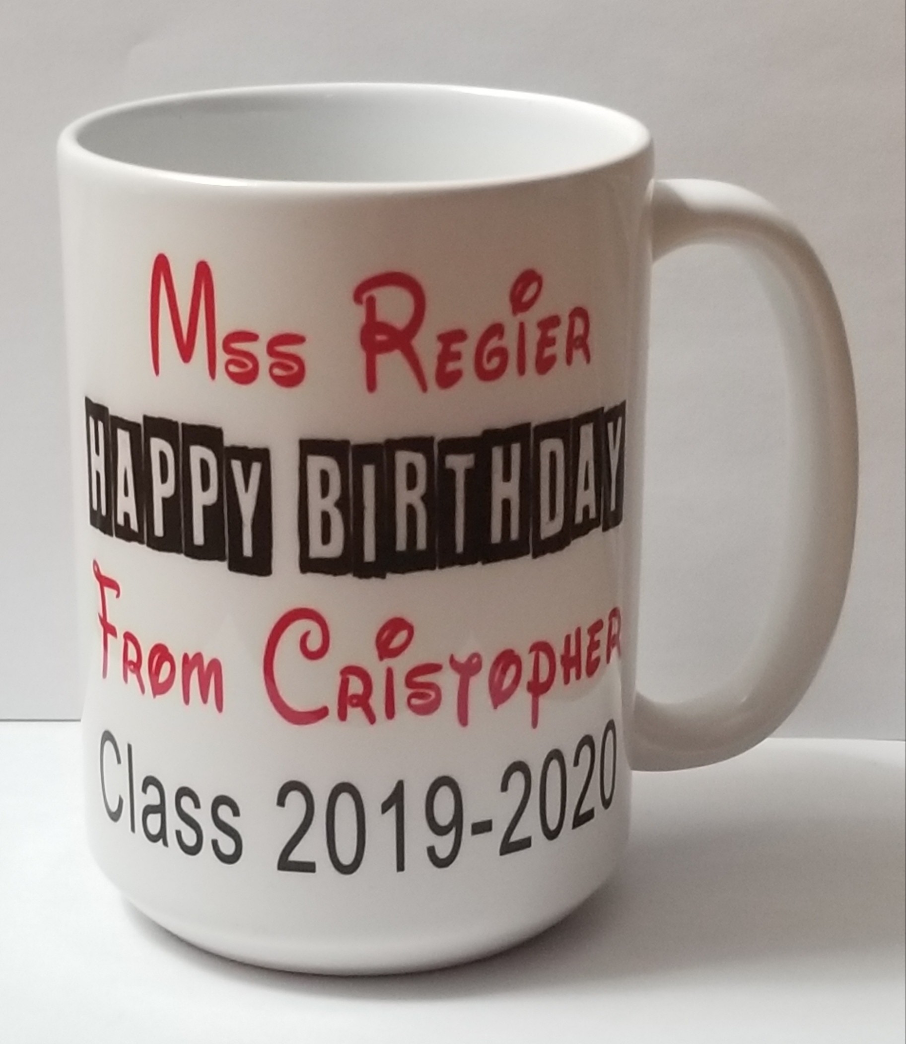 Happy Birthday with name