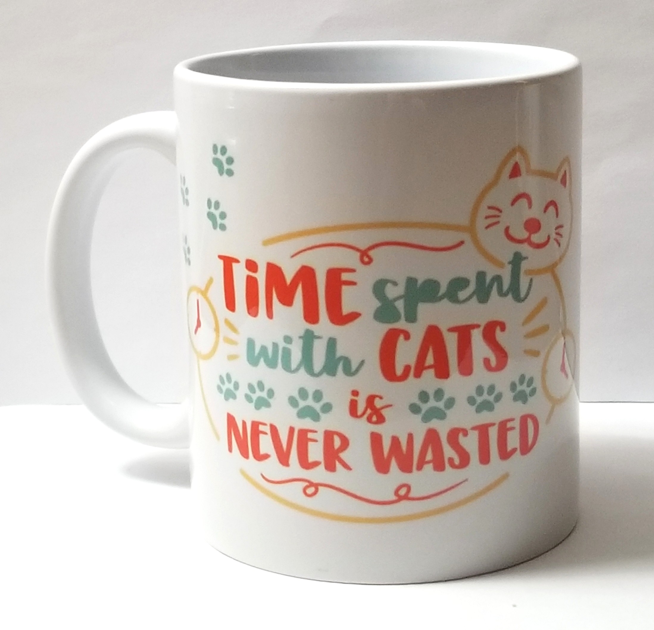 time spent with cats is never wasted