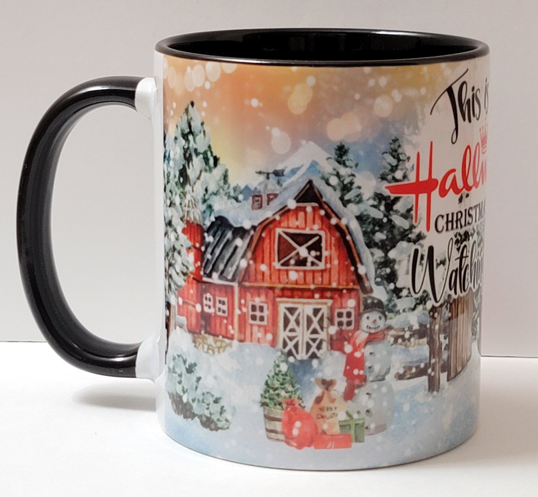 This is my hallmark Christmas movie matching mug