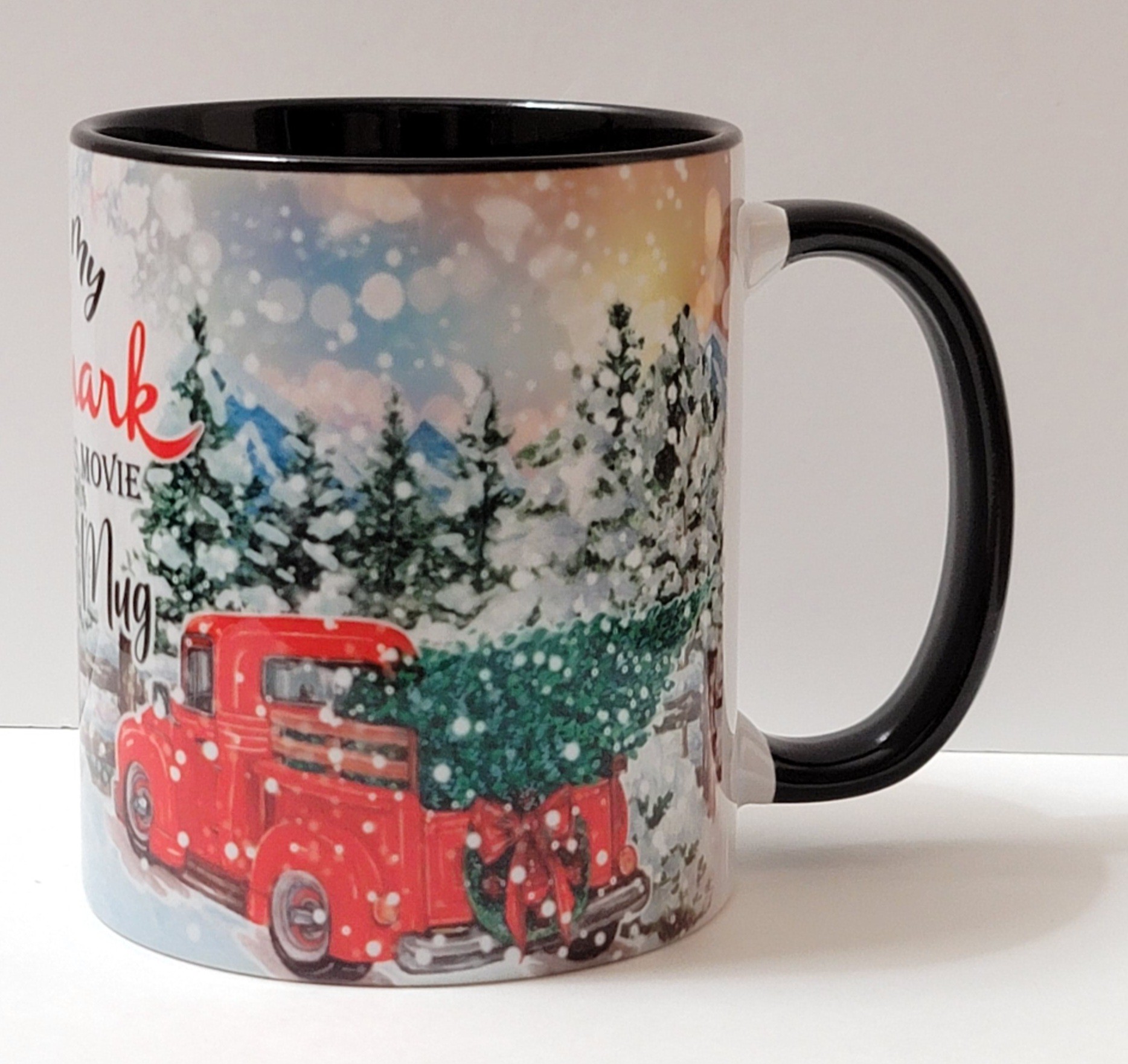 This is my hallmark Christmas movie matching mug