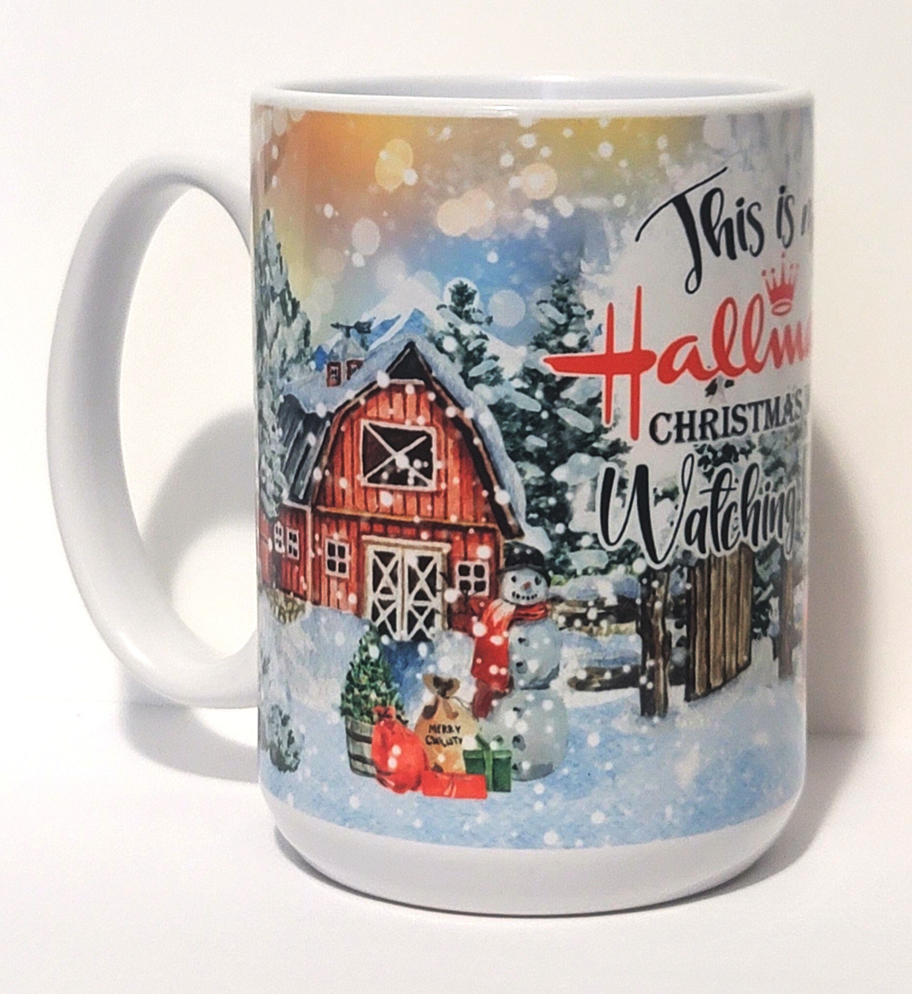 This is my hallmark Christmas movie matching mug