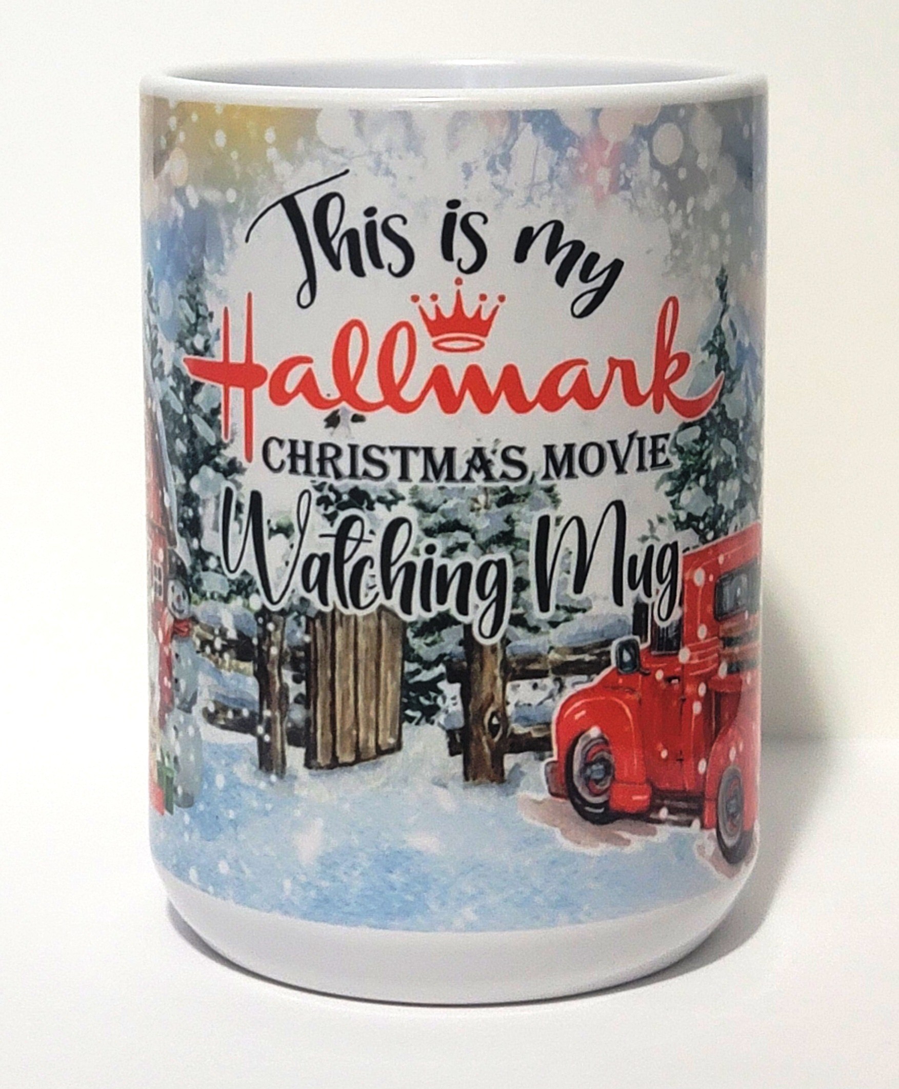 This is my hallmark Christmas movie matching mug