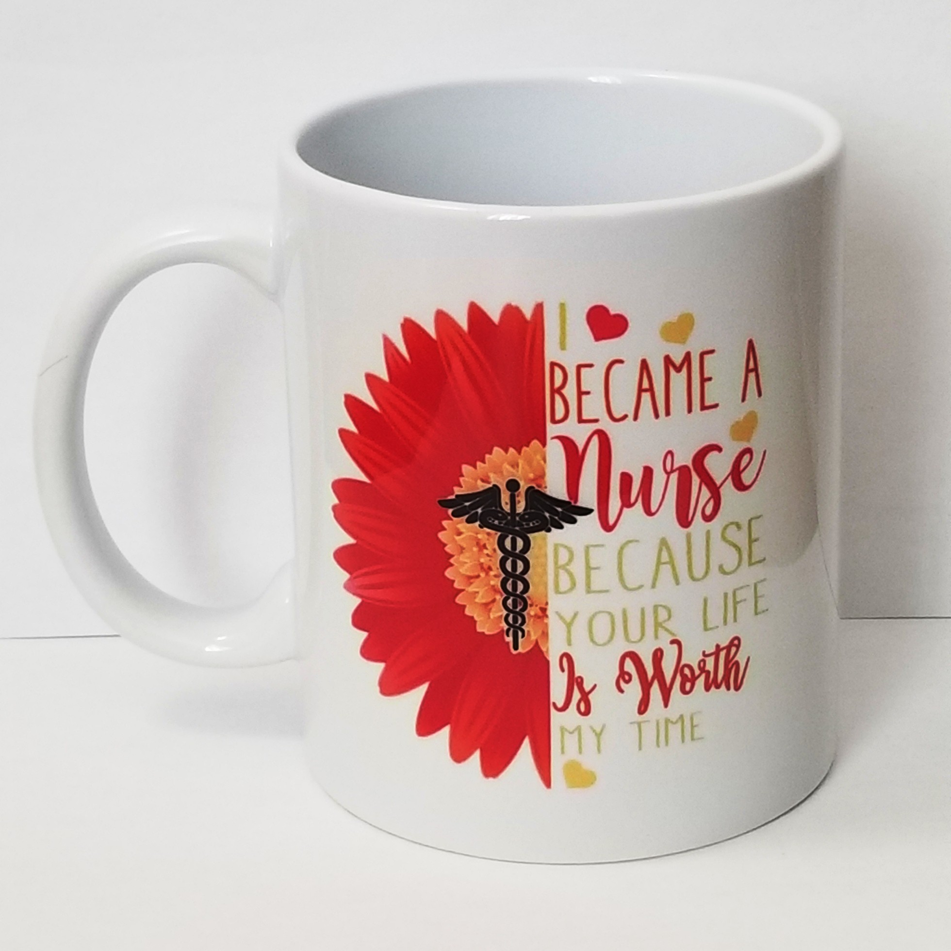 I become a nurse because your life is worth my time