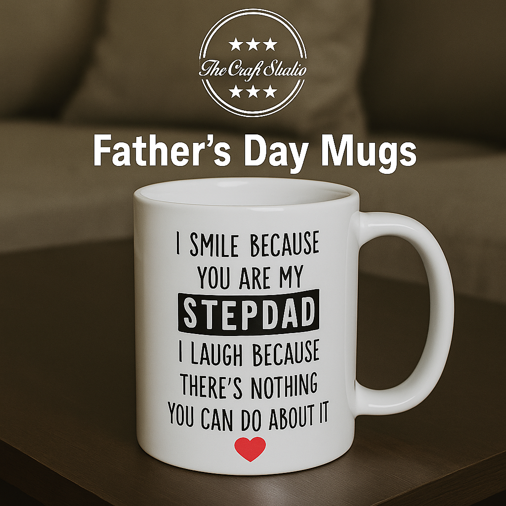 I smile beacuse you are my step dad