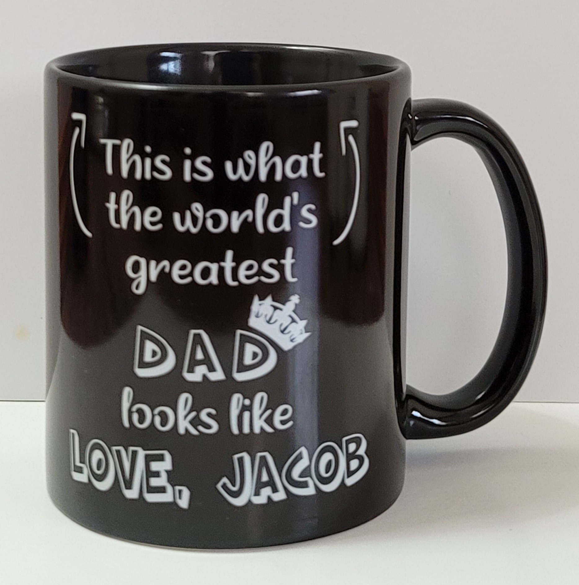 this is what the greatest dad in the world look like