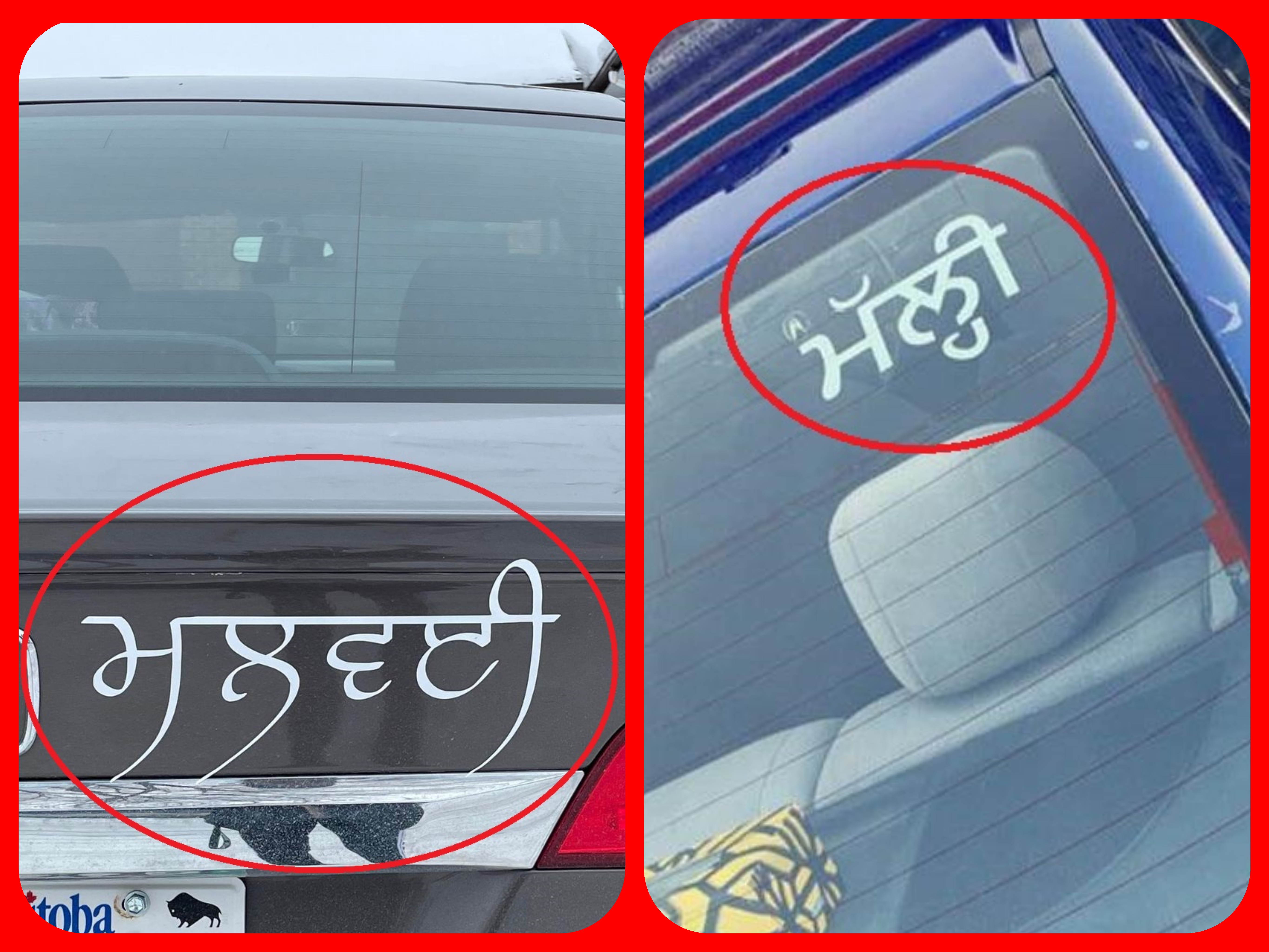 Car sticker